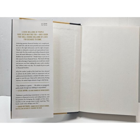 Money Master The Game By Tony Robbins Hardcover Book - Picture 3 of 4